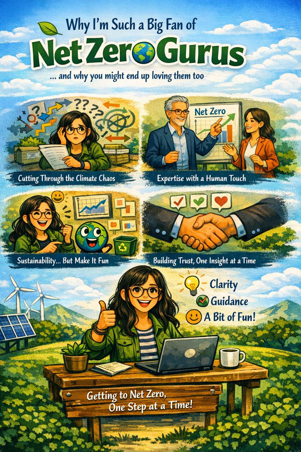 Working at Net Zero Gurus